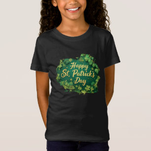 Camiseta Diseño de trébol del día feliz de San Patricio