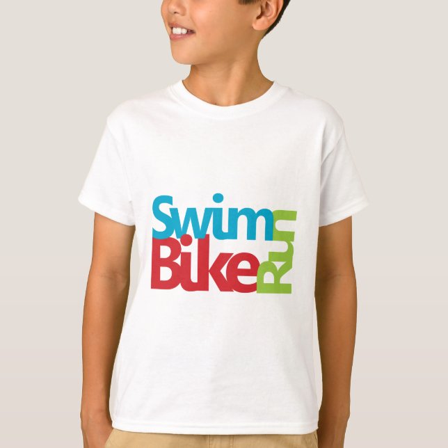 Camiseta Diseño de triatlón fresco y único (Anverso)
