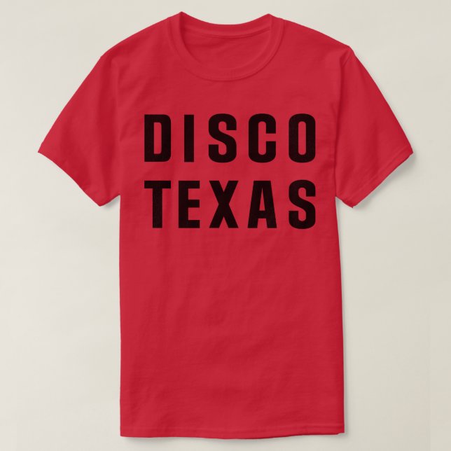 Camiseta Diseño de Tributo Disco Texas Blondie (Diseño del anverso)