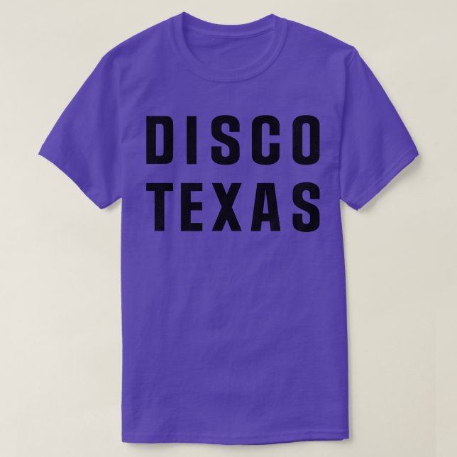 Camiseta Diseño de Tributo Disco Texas Blondie (Diseño del anverso)