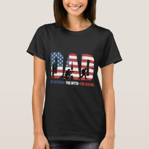 Camiseta Diseño de Tributo Patriótico de Veteranos