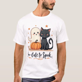 Camiseta Diseño de trío adorable de Halloween "Demasiado li