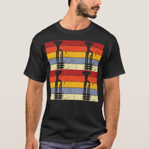 Camiseta Diseño de trompeta vintage