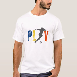 CAMISETA DISEÑO DE TSHIRT DE JUEGO DE FÚTBOL