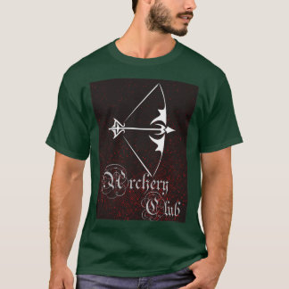 Camiseta Diseño de un club de tiro con arco