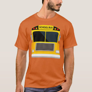 Camiseta Diseño de un conductor escolar de Halloween para u