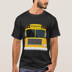 Camiseta Diseño de un conductor escolar de Halloween para u