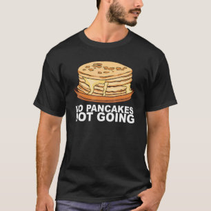 Camiseta Diseño De Un Desayuno De Panqueque De Jarabe De Ar