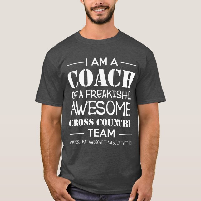 Camiseta Diseño de un entrenador de ejecución en varios paí (Anverso)