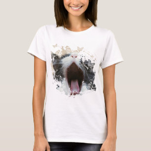Camiseta Diseño de un gato bonito