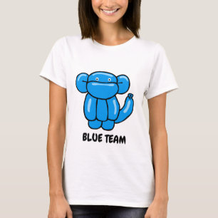 Camiseta Diseño de un globo azul divertido para un animal
