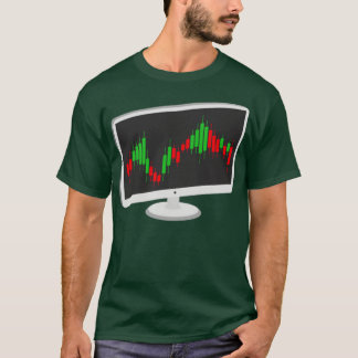 Camiseta Diseño de un gráfico informático de candelero del