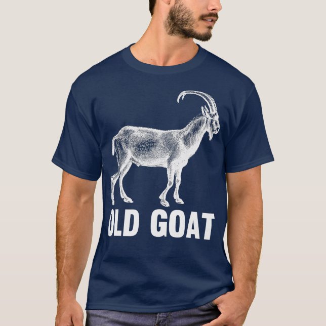 Camiseta Diseño de un granjero de cabras ricas y divertidas (Anverso)