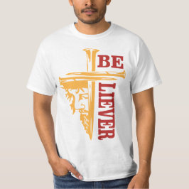 Camiseta Diseño de uña de cruz de Jesús – Cristiano poderos