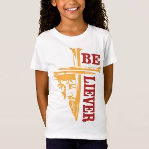 Camiseta Diseño de uña de cruz de Jesús – Cristiano poderos