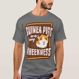 Camiseta Diseño de una rueda de cerdo guineana para un ante