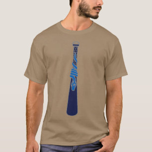 Camiseta Diseño de una serpiente alrededor de una gota de a