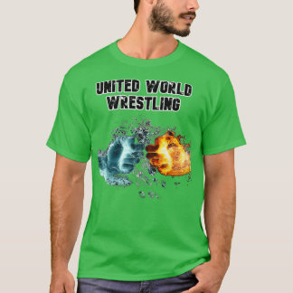 Camiseta Diseño de United World Wrestling