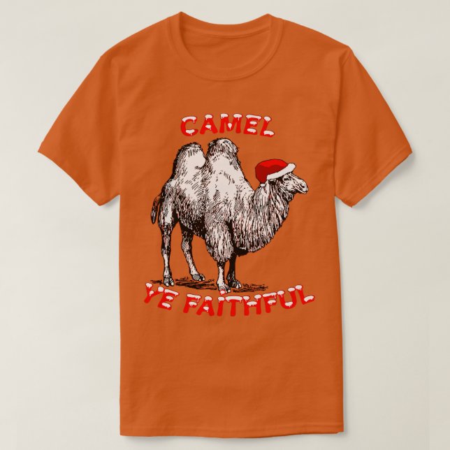 Camiseta Diseño de vacaciones divertidas de Camel Ye Faithf (Diseño del anverso)