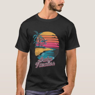 Camiseta Diseño de Vacaciones en Aruba