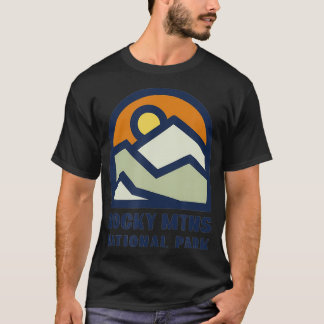 Camiseta Diseño de vacaciones en familia Montañas Rocosas R