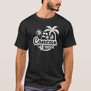 Camiseta Diseño de vacaciones o viaje de Cancún 2024