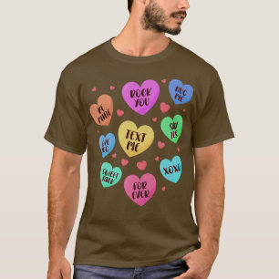 Camiseta Diseño de vándalos de corazón día de San Valentín