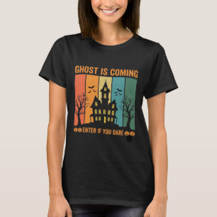 Camiseta Diseño de vector de casa embrujada de Halloween