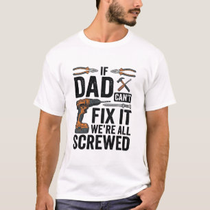 Camiseta Diseño de vector de cita de herramienta atornillad