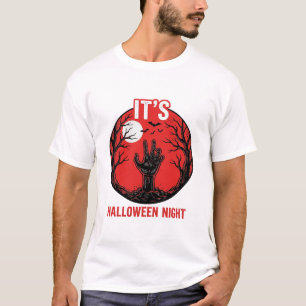 Camiseta Diseño de vector de grabado vintage de noche de Ha
