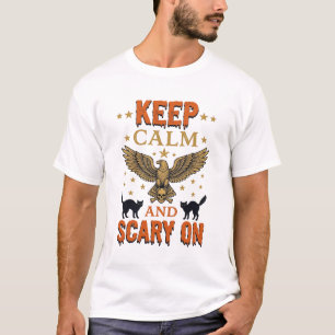 Camiseta Diseño de vector de Halloween vintage aterrador ma