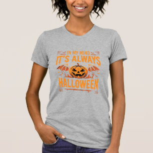 Camiseta Diseño de vector de murciélago de calabaza de Hall