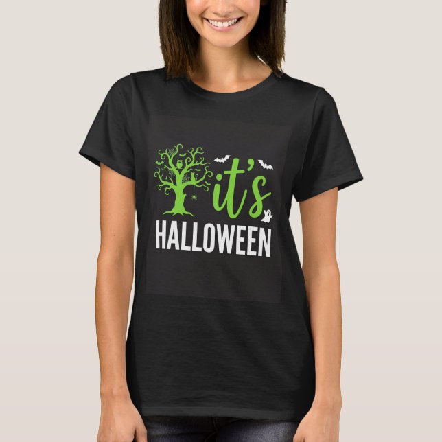 Camiseta Diseño de vector de murciélagos de árbol espeluzna (Anverso)