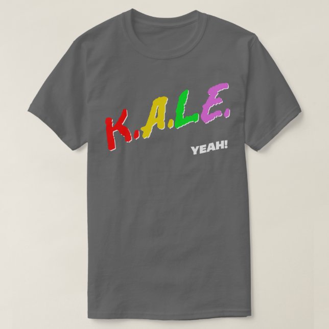 Camiseta Diseño de veganismo original estilo Kale Yeah retr (Diseño del anverso)