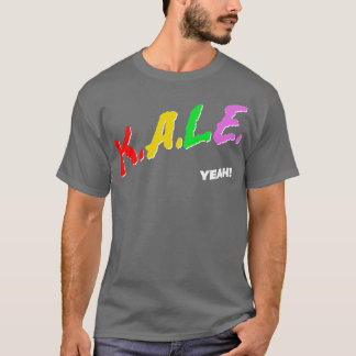 Camiseta Diseño de veganismo original estilo Kale Yeah retr