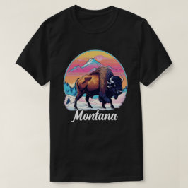 Camiseta Diseño de venado retro 70