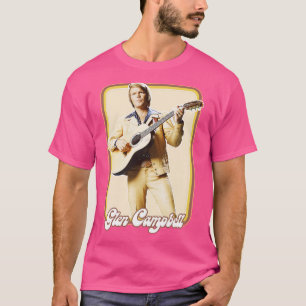 Camiseta Diseño de ventilador de estilo Glen Campbell Retro
