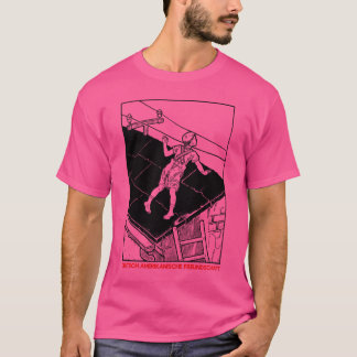 Camiseta Diseño de ventilador de estilo retro