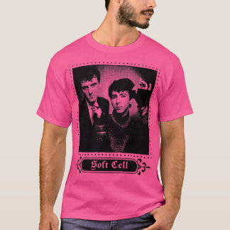 Camiseta Diseño de ventilador de onda sintética de anillos