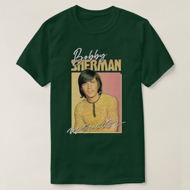 Camiseta Diseño de ventilador estético de Bobby Sherman Ret (Diseño del anverso)