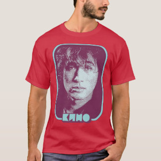 Camiseta Diseño de ventilador KINO Viktor Tsoi Retro