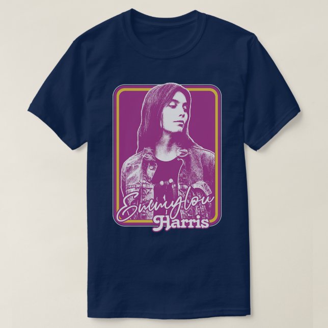 Camiseta Diseño de ventilador para emmylou Outlaw Country R (Diseño del anverso)