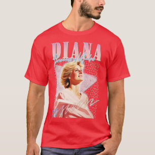 Camiseta Diseño de ventilador retro estético Diana 90