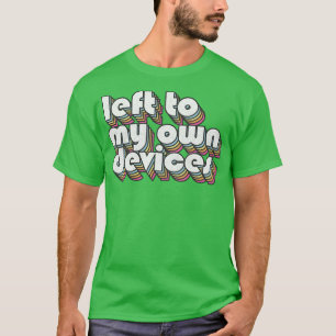 Camiseta Diseño de ventilador Synthpop de 80 de izquierda a