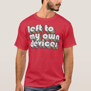 Camiseta Diseño de ventilador Synthpop de 80 de izquierda a