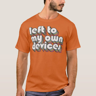 Camiseta Diseño de ventilador Synthpop de 80 de izquierda a