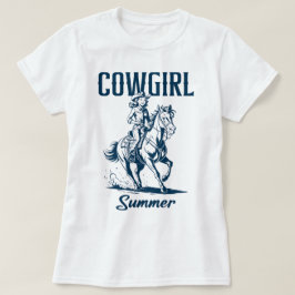 Camiseta ¡Diseño de verano de Cowgirl!