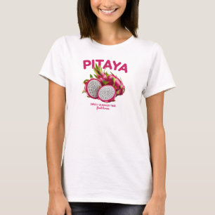 Camiseta Diseño de verano de pitahaya de dragón afrutado co