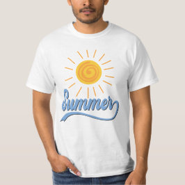 Camiseta Diseño de verano Sunshine masculino