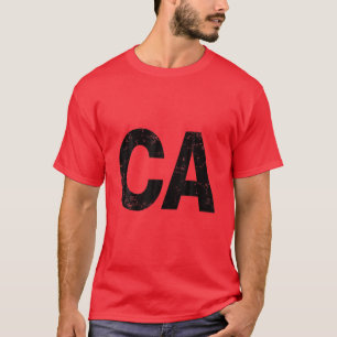 Camiseta Diseño de vestuario de grupo CA de Canadá para hom